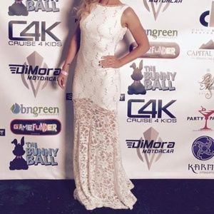 Windsor Long White Dress